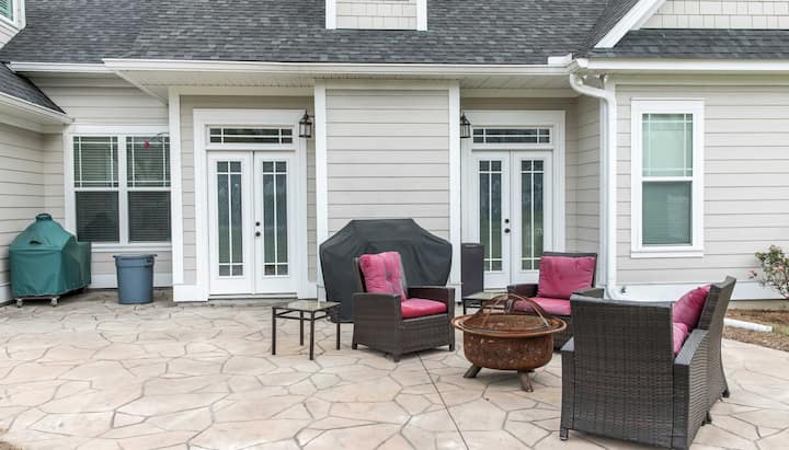 Create a Beautiful Stamped Concrete Patio in Albany, Oregon area!